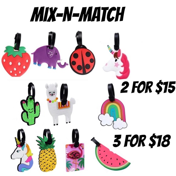 CACTUS BACKPACK / LUGGAGE TAG NWT - Picture 5 of 6